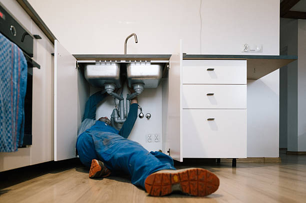 Professional Pipe Repair technician working in Nedrow, NY